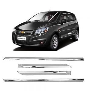 Car Door Side Beading For Sail U-VA - Silver 